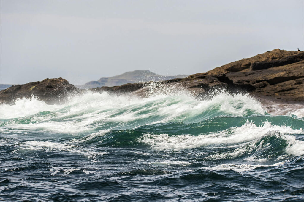 Sustainability image of Scottish ocean and coastline